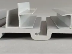 Декоративный PVC Slatwall гаража дисплея хранения обшивает панелями серый цвет для живущей комнаты video