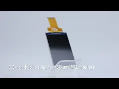 Polcd ILI9488 Display Tft Lcd 12 0'CLOCK 3.5 Tft Lcd Raspberry Pi 48.96mm