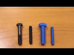 Finition galvanisée droite de vis $parker d'acier inoxydable