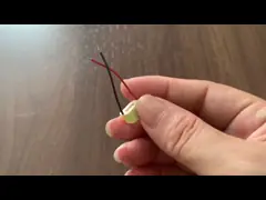 Рана катушкы переменной точности свертывает спиралью воздух с соединенным проводом Pvc video