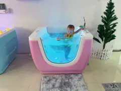 Акриловый Freestanding массаж водоворота ванны спа младенца video