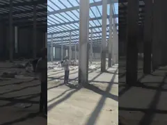 High Strength Frame Tekla Modeling Prefabsteel Structure Factory Building