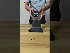 Настольная стабилизированная емкость загрузки 3 кронштейна ЖК-ТЕЛЕВИЗОРА - чернота 7kg для ТВ/монитора/компьютера video