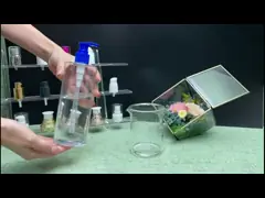 Пустой пластиковый распределитель дезинфицирующего средства руки разливает PE по бутылкам 300ml 400ml 500ml для руки детей video