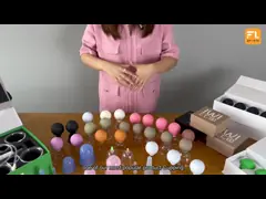 4 части лицевого придавая форму чашки набора - чашек всасывания вакуума, набора терапией силикона придавая форму чашки, работ для тонких линий и морщинок video