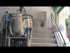 Chemicals Bar Liquid Soap Mixing Machine Homogenizer Electricity Heating soap bar in mixing machine