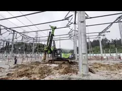 Construction Equipment Hydraulic Pile Driver Machine 230 KN Main Winch Pull Force
