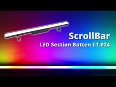 IP20 52W LED thanh máy giặt treo tường RGB 3 trong 1 Night Club DMX Dj Light Bar