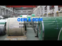 Большой запас холоднопрокатный 0.3mm-100mm SS409 304 316 финиш зеркала катушек No.1 2B нержавеющей стали SS video