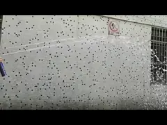 Оружие 980ml пуска брызг снега рождества олова искусственное для масленицы video