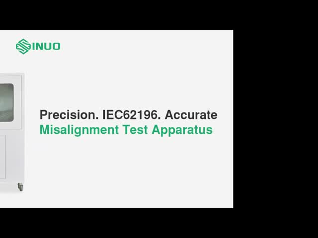 IEC62196-3 Electric Vehicle Charging Interface Misalignment Test Apparatus