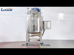 300L Fixed Cover Type Heating Mixing Tank Movable Button Control