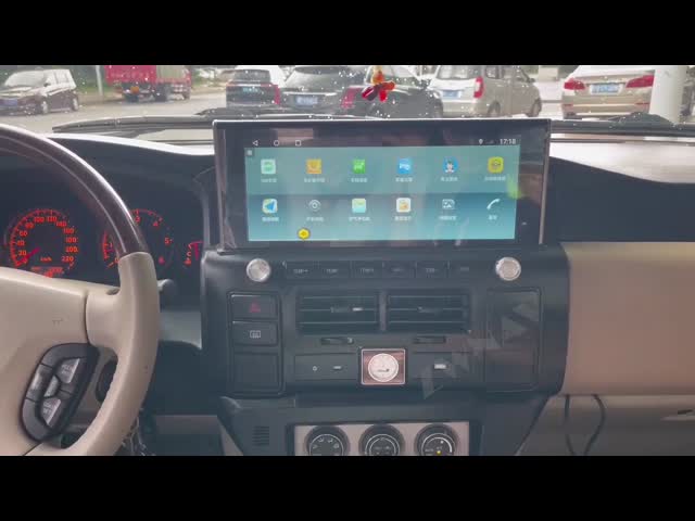 12.3 inch QLED 4G For NISSAN PATROL Y61 Android 10 Car GPS Navigation Auto Radio Multimedia Player S