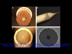 СМФ - ИТУ 28 - стекловолокно ТГ.657.А1 Корнинг, ультра ткань оптического волокна ФО волокна video