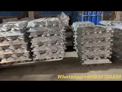 High Quality Aluminum Ingot Stock Aluminium Ingots Aluminium Metal Material A7 A8 A9 99.9 99.8 99.7