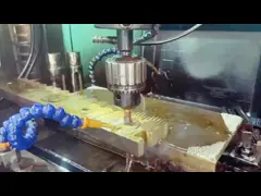 ODM CNC Machining Components Parts , Aluminium Die Casting Parts S136 Stavax Material video