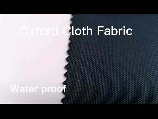 100% Polyester Oxford Cloth Fabric Twill 150cm With PU Coating