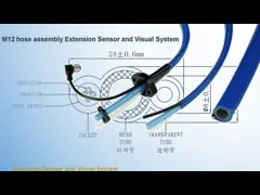 China Data Transfer Din Power Cable , Industrial Custom Cable Assemblies Rj45 Cat5 Male supplier