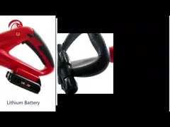 электрический резец щетки 1000W с углом телескопичной головы триммера трубы регулируемым video