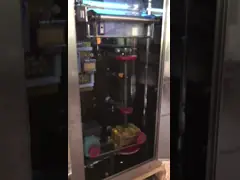 Автоматическая машина завалки воды сумки саше мешка PE молока сока воды экрана касания чистая video