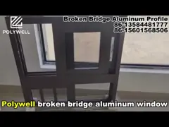 Окно стекла скольжения Windows жилой алюминиевой складчатости Bi вертикальное для балкона video