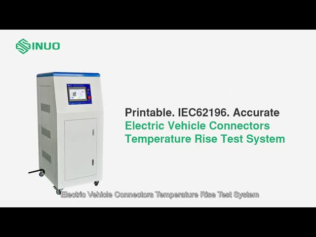 Electric Vehicle EV Connector Testing Equipment Temperature Rise Test System IEC62196