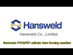 Customized Gluing Type Semi-auto PVC&PET Cylinder Tube Forming Machine