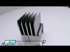 Части лезвия вырезывания комбинации HHSS ASP23 изготовленные на заказ подвергая механической обработке с двойным углом video