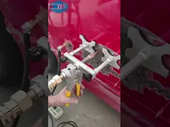 O quadro de tensão do tractor