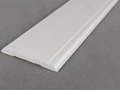 Белая трудная прессформа отделки окна для крытого украшения video