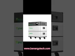 48 В 200 Ач 10 КВт / ч Lifepo4 Солнечная батарея Сберегательная мощность Литий-ионные батареи video