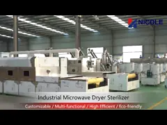 Личинки Bsf мухы солдата черноты хрущака мучного насекомых машины сушильщика микроволны PLC тоннеля промышленные video