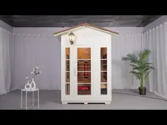 Парилка сауны сада водоустойчивая традиционная для домашнее модульного video