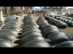 Штуцеры трубы из черного металла Dn15-Dn600 локтя Sch40 трубы 90 градусов безшовные video