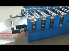 Стальные PPGI настилая крышу крен листа формируя машину, сильный шов положения рамки свертывают бывшее video