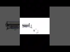 листы машины 55-80 весны тюфяка Bonnell сети кровати 80-180mm в день video