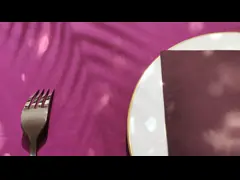 Мягкая роскошная ткань таблицы Airlaid украшения для банкета партии и гостиницы video