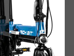 Богатый сдержанный велосипед портативной складчатости топ-618 электрический 14 багажник автомобиля несущей Ebike 250w 10Ah дюйма video