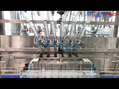 машина завалки барабанчика бутылки соуса варенья затира кетчуп 4000bph горячая заполняя пластиковая video