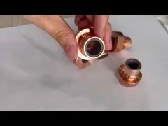 Подгонянная особенная форменная медь циркония Pin Chrome электрода video