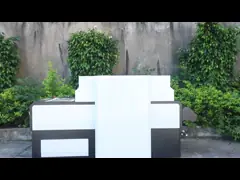 Машина шейкера порошка автоматического контроля высокочастотная DTF для печатания ткани video