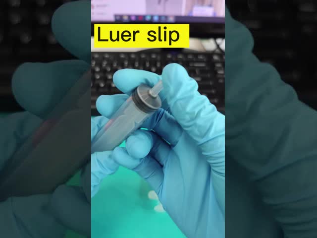 The Difference Between Luer Slip Syringe And Luer Lock Syringe