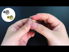 Ювелирные изделия внутреннее продетое нитку 16G 6mm хирургической стальной губы Labret стержня прокалывая 8mm video