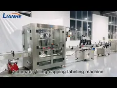 Стабилизированная машина завалки тензида прачечной 60Hz, Rustproof заполнитель бутылки шампуня video