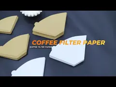 Жидкостная древесина фильтровальной бумаги 60x60mm белого кофе video