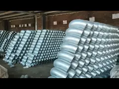 ASTM B16.9 DN25 SCH40  A234 WPB Elbow Seamless Butt Welded Black Pipe Fittings