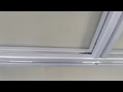 System profili aluminiowych ze srebrnego anodyzowanego aluminium