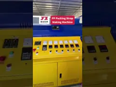 Thick 0.5mm 1.5mm PP Strap Making Machine Strap Band Extrusion Line