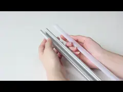 Ультра яркие утопленные профили СИД, серебряное прессованное алюминиевое снабжение жилищем СИД video