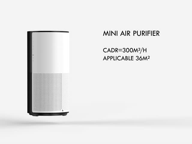 RoHS ETL Negative Ion Generator UV Air Purifier Home For Allergies